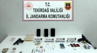 Tekirdağ Marmaraereğlisi'nde uyuşturucu operasyonunda 2 şüpheliden 1'i tutuklandı