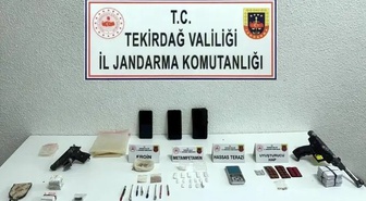 Tekirdağ Marmaraereğlisi'nde uyuşturucu operasyonunda 1 şüpheli tutuklandı