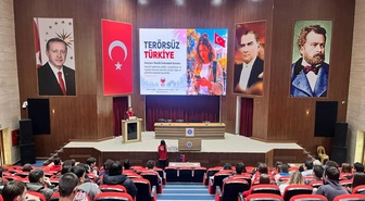 Tekirdağ NKÜ'de öğrencilere 'Terörsüz Türkiye' eğitimi verildi