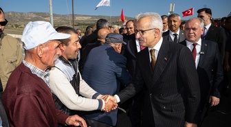 Ulaştırma ve Altyapı Bakanı Uraloğlu, Çankırı'da Korgun-Kurşunlu yolunu açtı