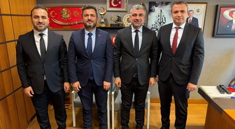 Vezirköprü heyeti Ankara'da Kunduz Yağlı Güreşleri için yeni alanı görüştü