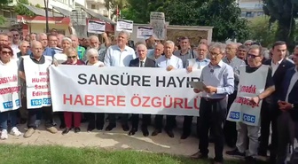 Adana'da üç basın örgütü tutuklu gazetecilerin serbest bırakılmasını istedi