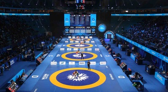 Astana'da 2026 Dünya Büyükler Güreş Şampiyonası grekoromen müsabakalarıyla başladı