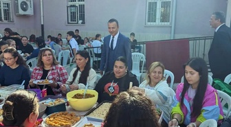 Aydın Yenipazar'da ilkokul öğrencileri sağlıklı beslenme kahvaltısında buluştu