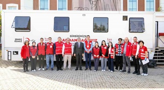 BŞEÜ'de Kızılay etkinliğinde bir günde 107 ünite kan toplanarak rekor kırıldı