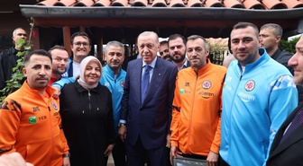 Cumhurbaşkanı Erdoğan, İstanbul Kastamonuspor yönetimini kabul etti