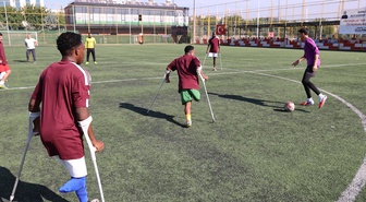 DEPSAŞ Enerji Ampute Futbol Takımı kupayı eski hocasının mezarına götürmek istiyor