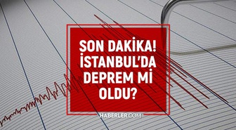 İstanbul'da deprem mi oldu? SON DAKİKA! 24 Ekim İstanbul'da az önce nerede deprem oldu?