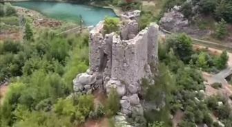 Kahramanmaraş Andırın'daki 16 asırlık Haştırın Kalesi turizme hizmet ediyor