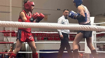 Kayseri Talas'ta Atatürk ve Cumhuriyet Muaythai Müsabakaları yoğun katılımla yapıldı