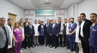 Mardin Eğitim ve Araştırma Hastanesi'nde 6 yataklı inme merkezi açıldı