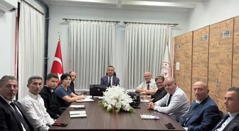Yenipazar'da OYSS uygulayacak okul müdürleri bilgilendirme toplantısında buluştu