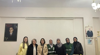 Yeşilay Samsun Şubesi Alaçam'da kadınlara bağımlılık ve meme kanseri eğitimi verdi