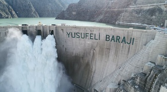 Yusufeli Barajı kurak 2025'te rekor üretti, dört barajın üretimini yüzde 10 artırdı