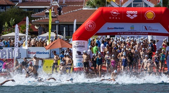 27. AquaChallenge'ın Marmaris etabı tamamlandı, 5K yarışına 315 sporcu katıldı
