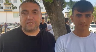 Gaziantep İslahiye'de baba ve oğul aynı okulda KPSS ortaöğretim oturumuna girdi