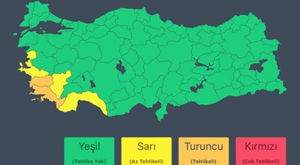 İçişleri Bakanlığı, 26 Ekim 2026'da Aydın ve Muğla için sel uyarısında bulundu