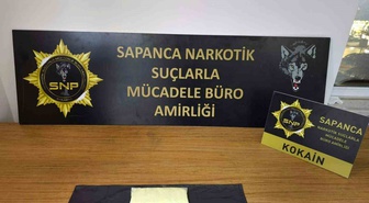 Sakarya Sapanca'da operasyonda 3 kişi yakalandı, 191 gram kokain ele geçirildi