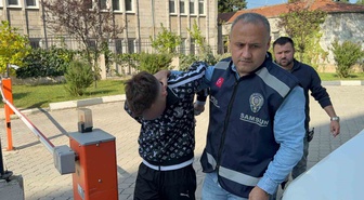 Samsun'da kız meselesi yüzünden 2 kişi bıçaklandı, saldırgan adliyeye sevk edildi