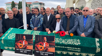 Şarkıcı Nev son yolculuğuna uğurlandı, törene Süleyman Soylu da katıldı
