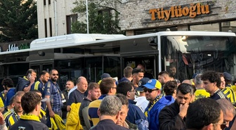 2 bin 400 Fenerbahçeli taraftar, derbi için Rams Park'a yola çıktı