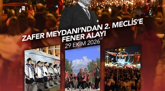 ABB, 29 Ekim'de Zafer Meydanı'ndan 2'nci Meclis'e fener alayı düzenleyecek