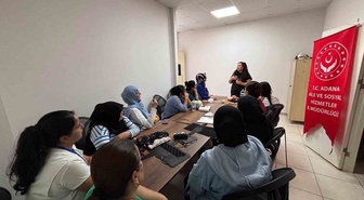 Adana'da Aile Destek Merkezi kursiyerlerine evlilik ve aile hayatı eğitimi verildi