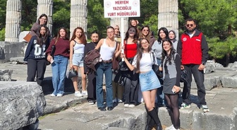 Aydın'da yurt müdürlükleri yeni öğrenciler için tanışma gezileri düzenledi