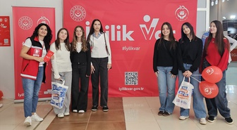 İyilik Var Milli Gönüllülük Platformu Samsun Kitap Fuarı'nda tanıtılıyor