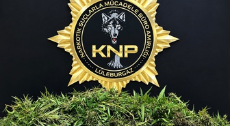 Kırklareli'nde 3 kilo 500 gram esrar ele geçirildi, 1 şüpheli tutuklandı