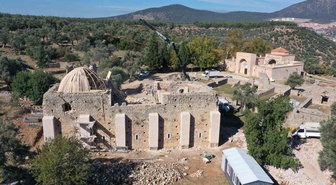 Muğla Milas'ta Beçin Kalesi'nde surlar ve türbe koruma altına alındı