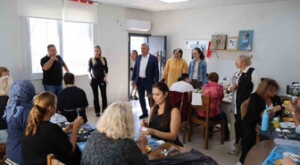 Serik Halk Eğitimi Merkezi COP31 için Aspendos'tan ilhamla hediyelikler üretiyor
