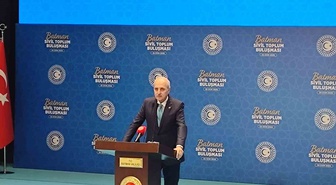 TBMM Başkanı Kurtulmuş Batman'da Suriye ve Irak için terörsüz bölge hedefini anlattı