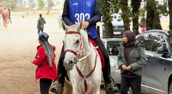 Veteriner hekim Hamza İriş, Kocaeli Gebze'de 100 kilometre kategorisinde üçüncü oldu