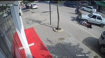Adana Kozan'da otomobille çarpışan motosikletteki çift hafif yaralandı