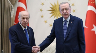 Erdoğan ile Bahçeli arasında sürpriz görüşme