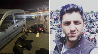 Motosiklet sürücüsü feci kazada can verdi! 10 yıl önce ağabeyi de motosiklet kazasında ölmüş