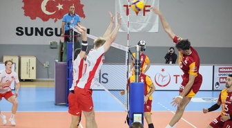 Galatasaray Madeş Mobilya, deplasmanda Sungurlu Belediyespor'u 3-1 yendi
