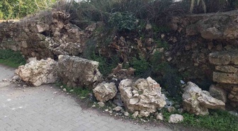 İznik'te 2 bin yıllık su kemeri bakımsızlık nedeniyle parça parça yıkılıyor