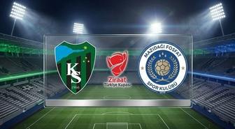 Kocaelispor Mazıdağı Fosfatspor CANLI İZLE: Kocaelispor Mazıdağı Fosfatspor maçı hangi kanalda, CANLI nereden izlenir?