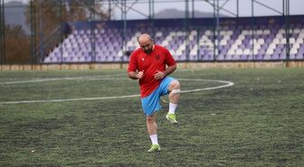 Ordu'da 11 taklalı gol sevinciyle tanınan Osman Ismak, Guinness rekorunu hedefliyor