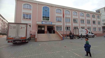 Samsun Havza'da 25 Mayıs İlkokulu'nda kan kampanyasında 60 ünite bağış toplandı