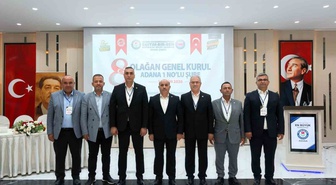 Sarıgeçili başkanlığındaki Eğitim-Bir-Sen Adana yönetimi mazbatasını aldı