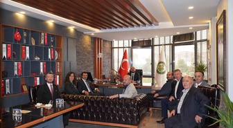 TKDK heyeti Çarşamba Ticaret Borsası'nda tarımsal destekleri görüştü