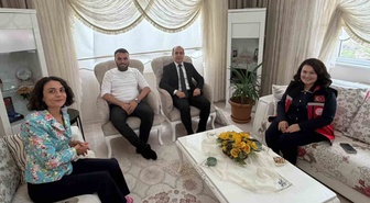 Bilecik’te şehit ailesine vefa ziyareti