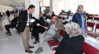 ERÜ Hastanelerinde 26 Ekim Hasta Hakları Günü için bilgilendirme standı açıldı