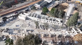 Hatay Valisi Masatlı, Antakya Ulu Camii'ndeki restorasyon çalışmalarını inceledi