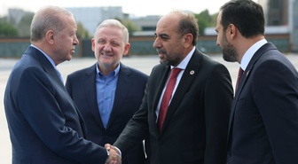 İstanbul 2 Nolu Barosu Başkanı Saka, Cumhurbaşkanı Erdoğan ile görüştü