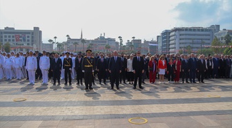 Mersin ve Hatay'ın ilçelerinde 29 Ekim Cumhuriyet Bayramı törenlerle kutlandı