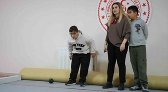 Muğla'da özel sporcular Cumhuriyet Bayramı Bocce Turnuvası'nda takdir topladı